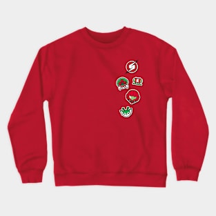 Space pins Crewneck Sweatshirt